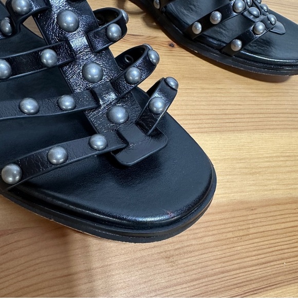 Vince Camuto | Gladiator Heeled Sandal | Slip On Leather Sandal - Picture 4 of 6